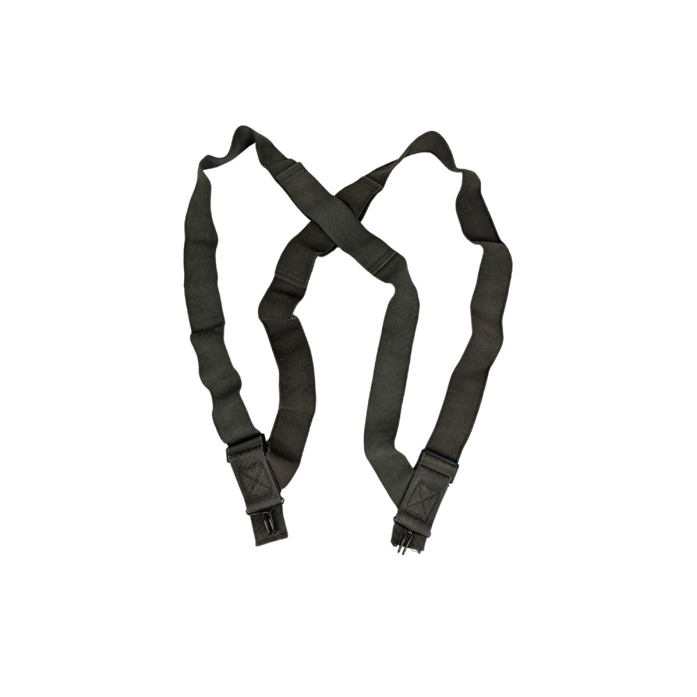 detail US M65 Suspenders Trousers Olive - used