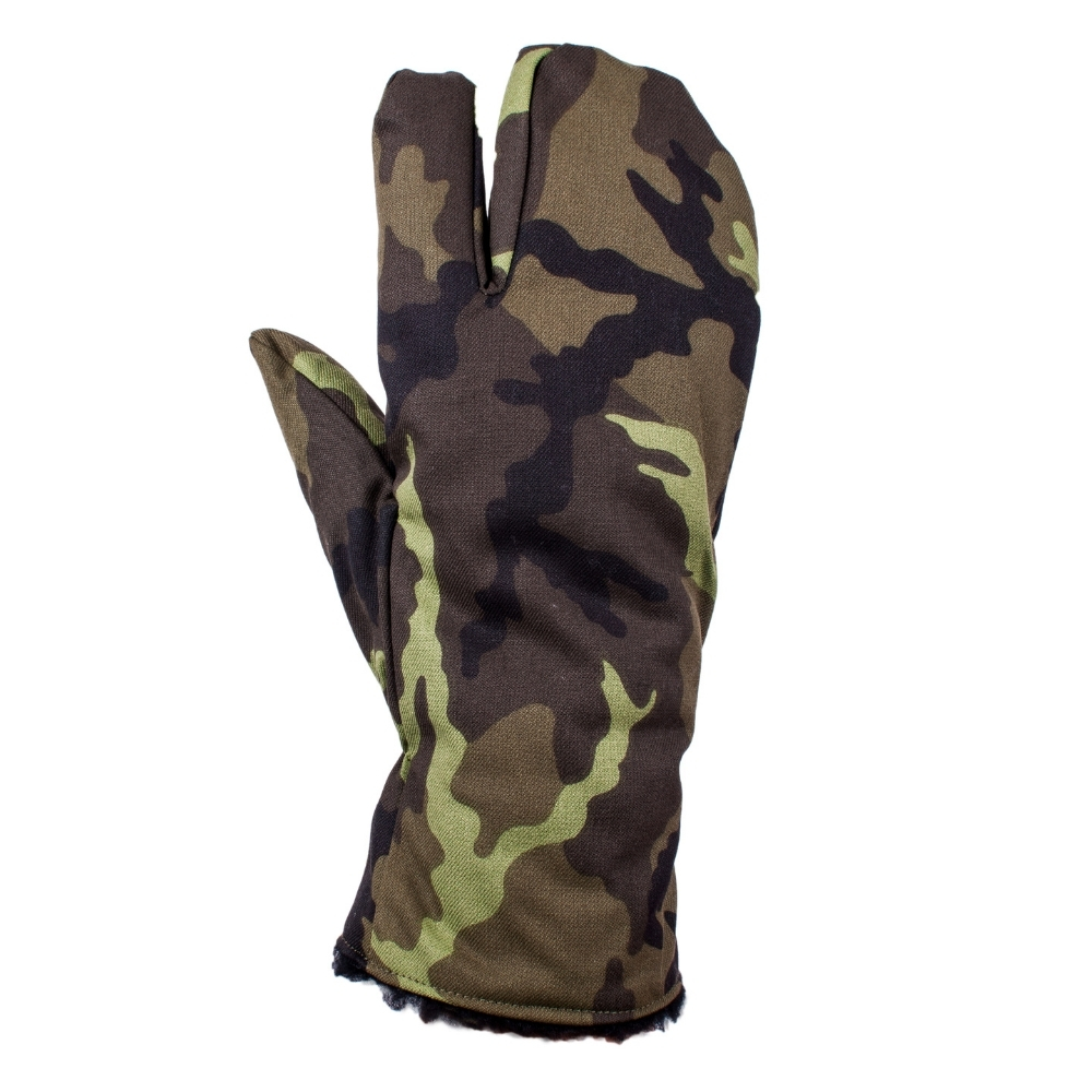 detail Czech Army M95 Winter Shooting Gloves- CZ95 - unused