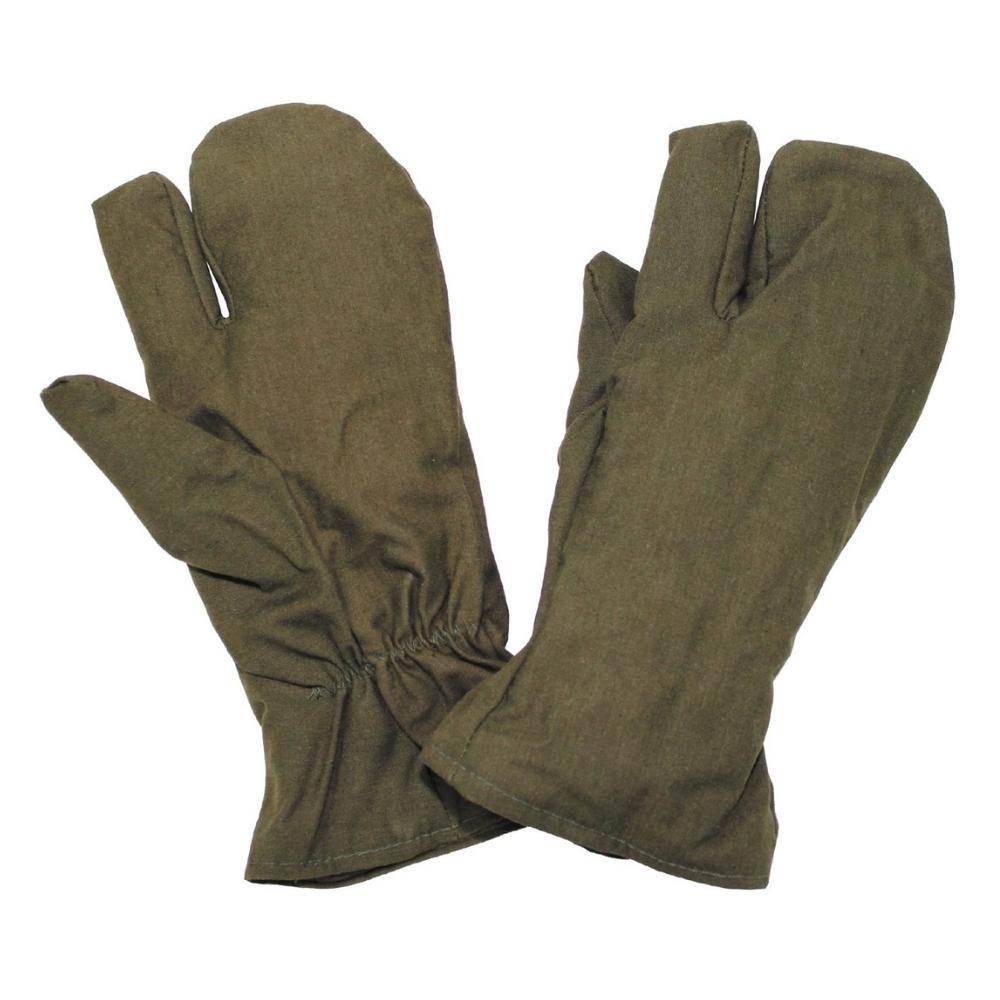 detail Czechoslovakian Army Winter Shooting Gloves M85 - unused