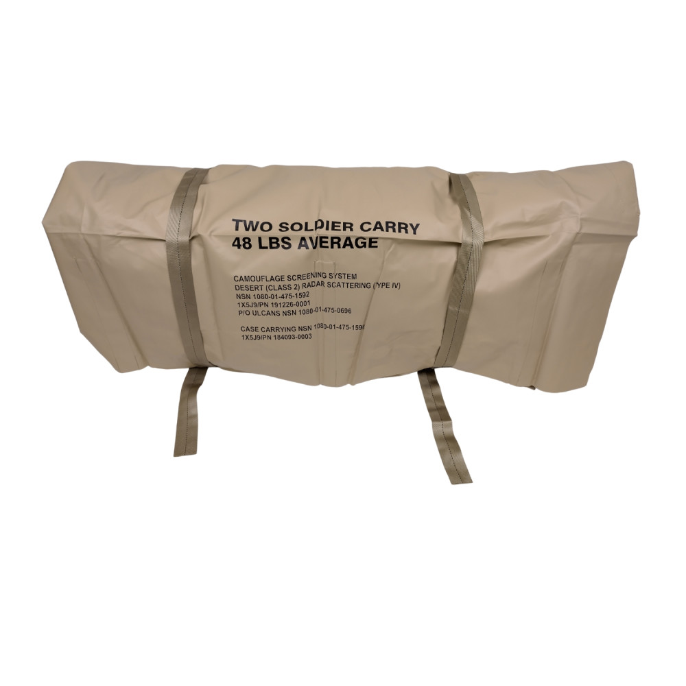 detail US Army Two Soldier Carry Bag - sand - unused