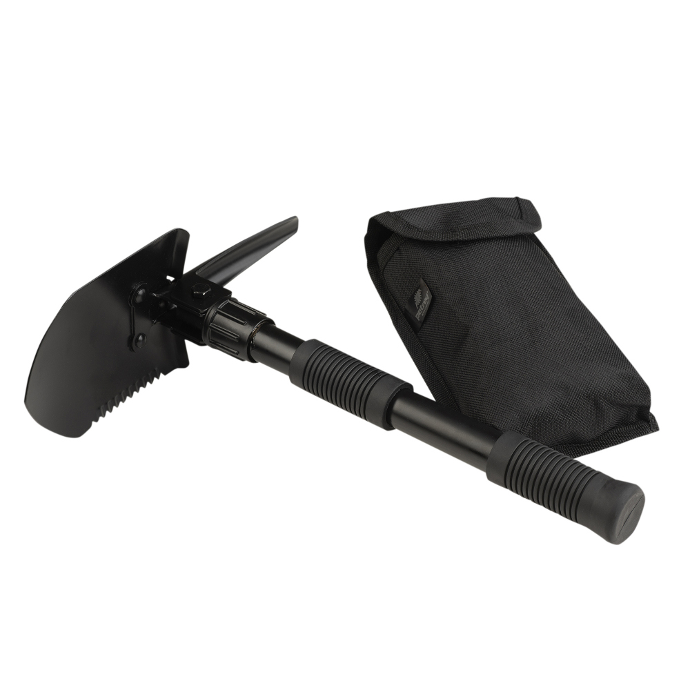 detail Folding Shovel Petreq Tactical Black - new