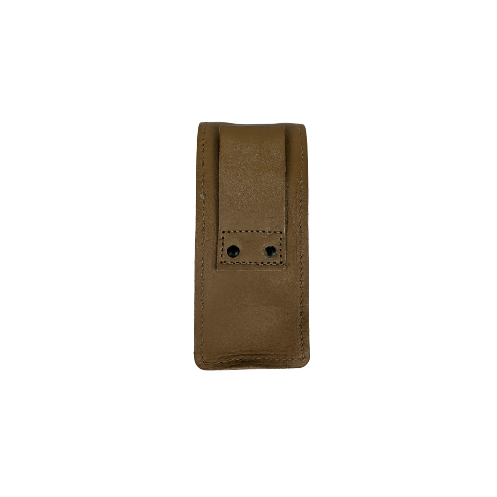 detail France Army Leather Magazine Pouch - used