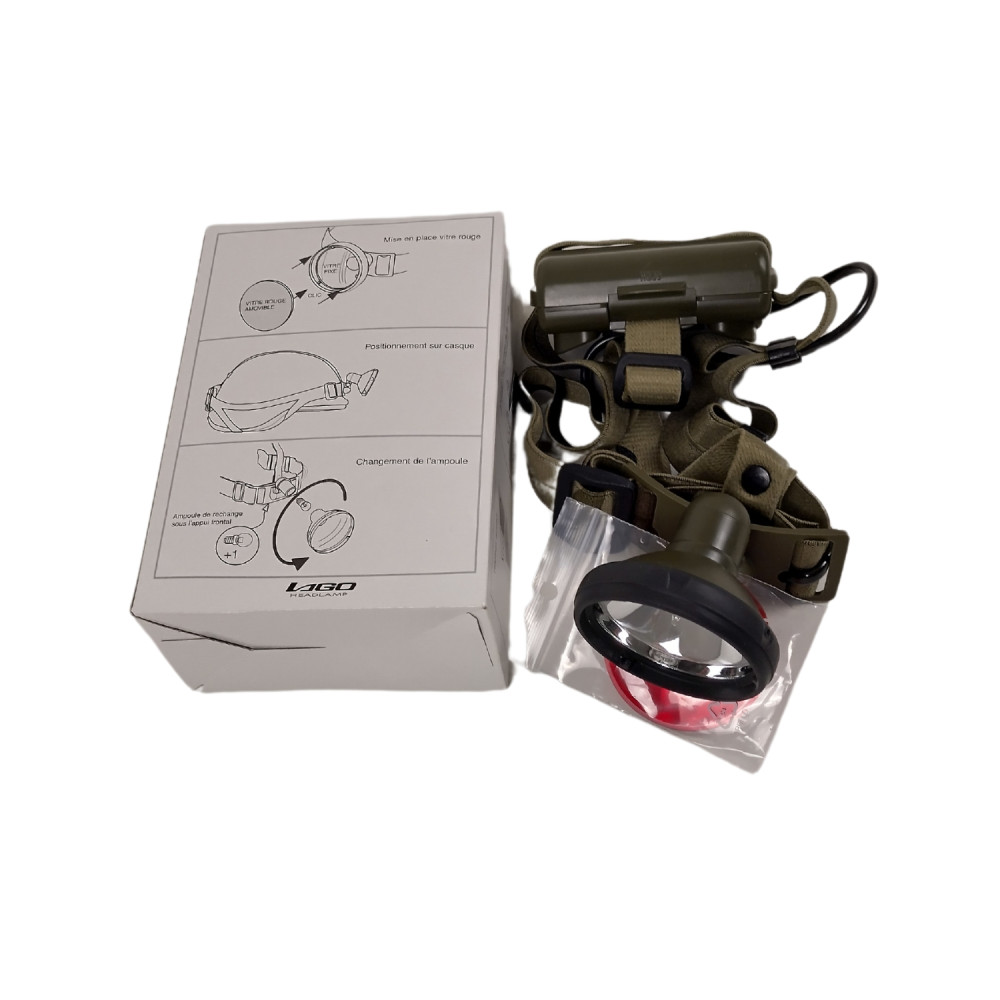 detail Headlamp LAGO Halogen France Army