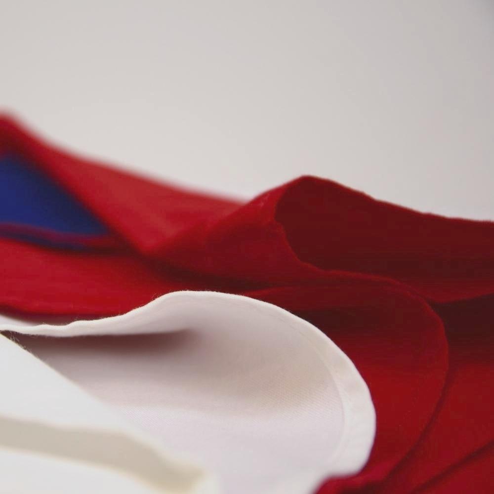 detail Czech Army Cotton Flag - 23 x 33 cm