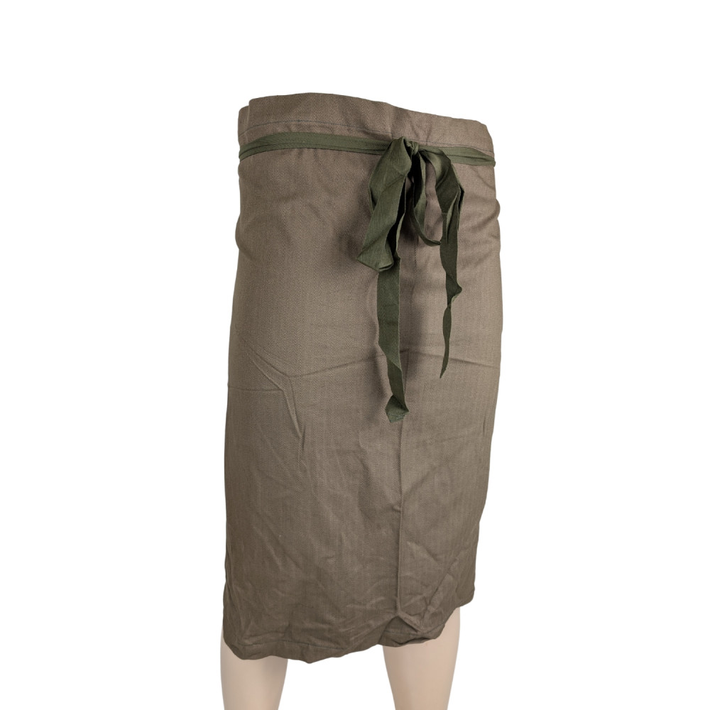 detail Czechoslovakian Army Cook Apron - used