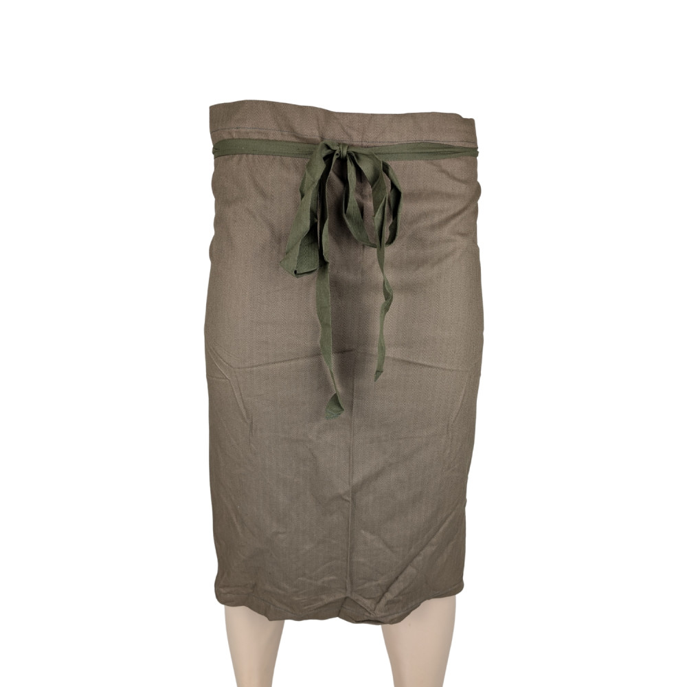 detail Czechoslovakian Army Cook Apron - used