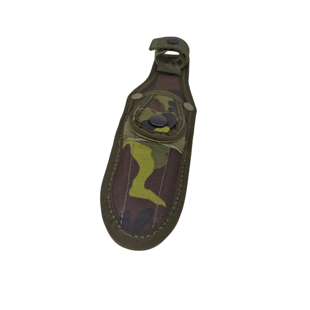 detail Czech Army Sheath for UTON knife MNS 2000 - M95 camo - unused