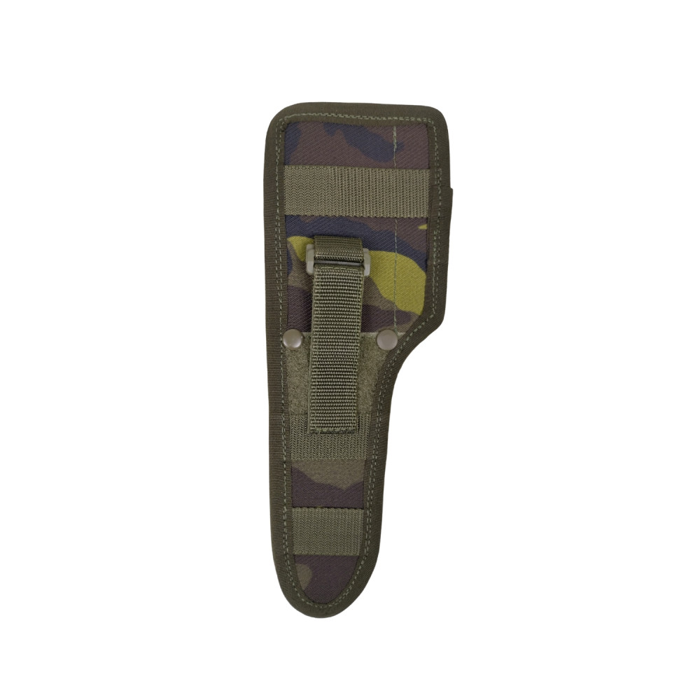 detail Czech Army Sheath for UTON knife with flip MNS 2000 - M95 camo - unused