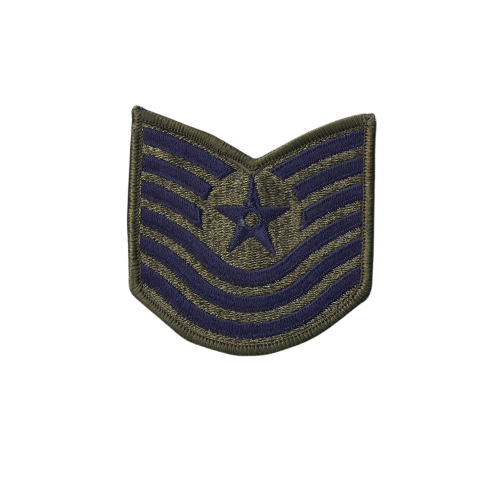 detail Patch USAF Master Sergeant - oliv - unused