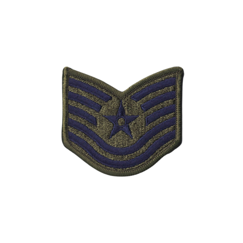 detail Patch USAF Technical Sergeant - oliv - unused