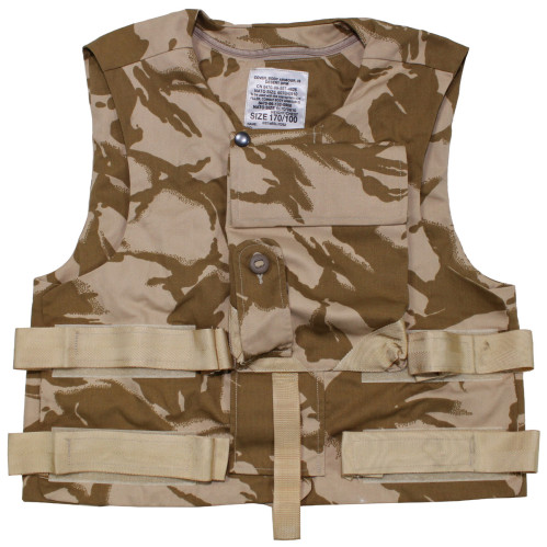 British Cover Combat Vest in DPM desert - used