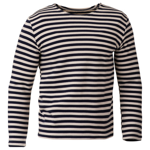 Original MARINE WINTER Striped T-Shirt Long Sleeve - Navy