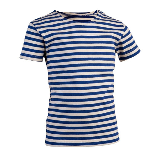 Original MARINE JUNIOR Striped T-Shirt Short Sleeve - Light Blue