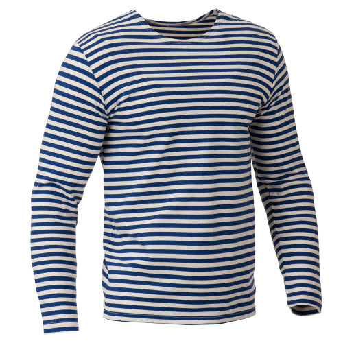 Original MARINE Striped T-Shirt Long Sleeve - Light Blue
