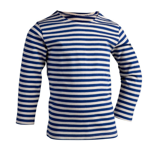 Original MARINE JUNIOR Striped T-Shirt Long Sleeve - Light Blue