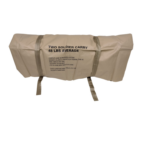 US Army Two Soldier Carry Bag - sand - unused