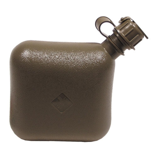 US Army 2Qt Collapsible Bottle with OD Cover -  unused