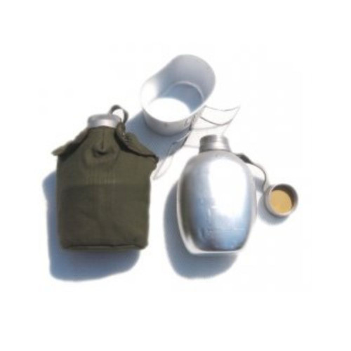 Italian Army Field Bottle  with Cup -  unused