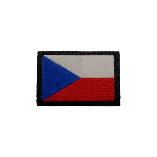 Czech Army Patch CZ Flag - new