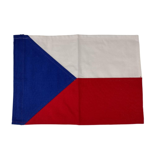Czech Army Cotton Flag - 23 x 33 cm