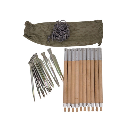 NVA shelter kit - pegs and bars - unused