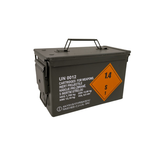 Czech Army Ammo Metal Box M2A1 - used, like new