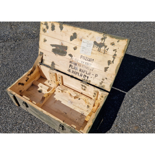 Ammunition wooden box type  EOF Cu  - used