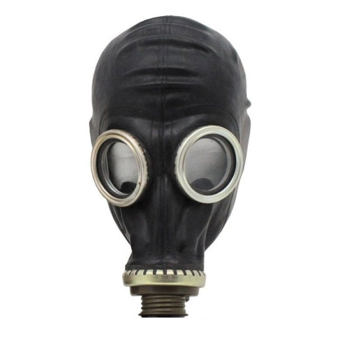 Original Russian Gas Mask GP-5 - Black - used