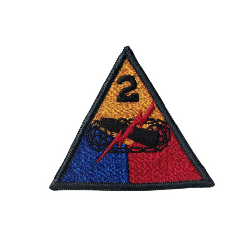 Patch U.S.Army 2nd Armored Division - colour - unused