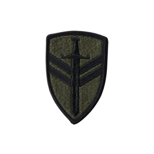 Patch U.S. Army 2nd Support Command unit - oliv - unused