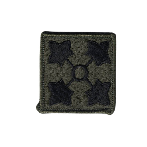 Patch U.S. Army 4th Infantry Division - oliv - unused
