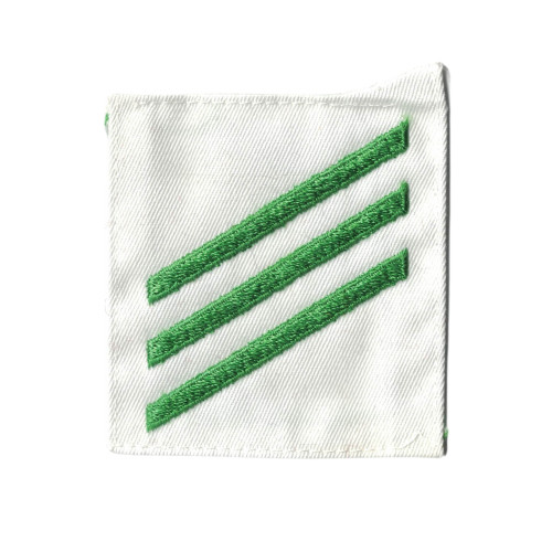 Patch U.S. Navy AIRMAN - white - unused