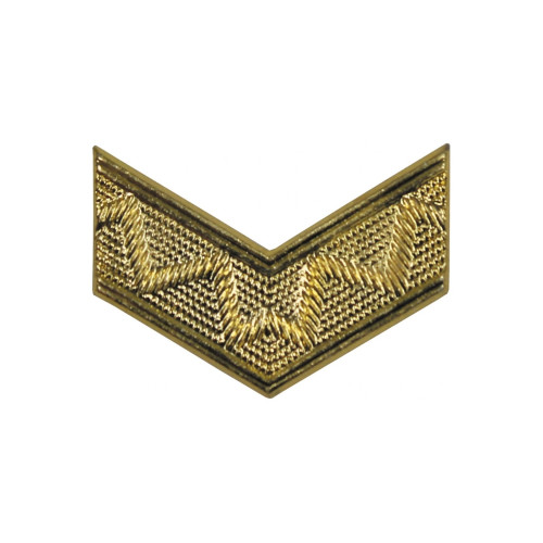 Czechoslovakian Army Badge Rail Broken Large Gold 10pcs - unused