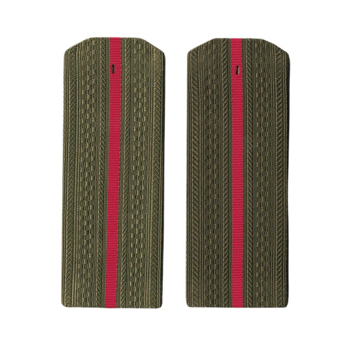 Soviet Army Shoulder Boards of Infantry Rank 2 - unused 