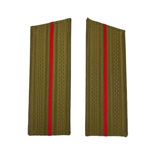 Soviet Army Shoulder Boards of Infantry Rank 2 - unused 