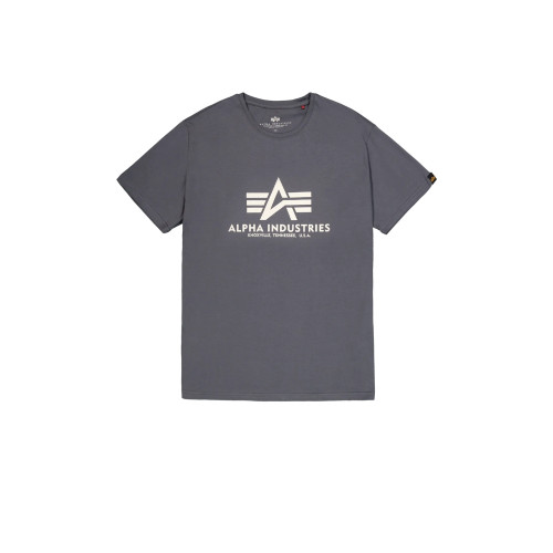 Men's T-Shirt Alpha Industries Basic T - Grey Black