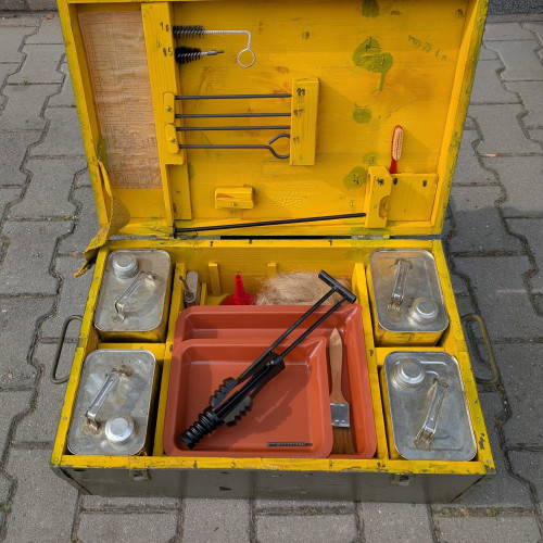 Original Czechoslovakian Army Military Cleaning and Conservation Kit - unused