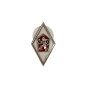 preview Czechoslovakian Army Badge for Graduates of the  Military College - unused