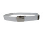 preview Trouser Belt IMP White with Silver Buckle - new