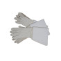 preview Czechoslovakian White Leather Gloves - used
