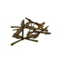 preview Czechoslovakian Army Badge Mace Bronze - 10pcs - unused