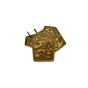 preview Czechoslovakian Army Badge Lion wit Star - Gold - unused