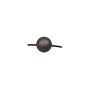 preview Czechoslovakian Army Badge Rank Button 12mm - Grey - unused